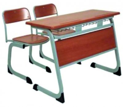Double Desk Set (With Panel)