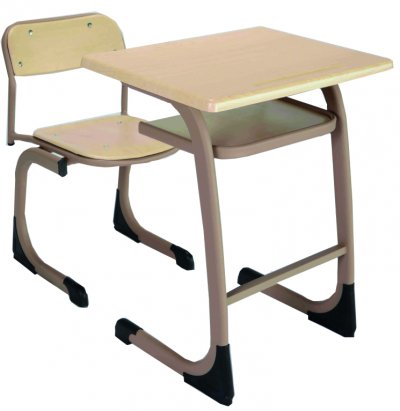 Single Desk Set (Without Panel)