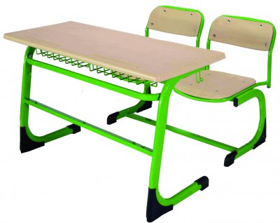 Double Desk Set (Without Panel)